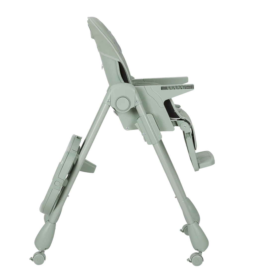 Стульчик для кормления Lotus 2026 ANIM Широкое устойчивое основание и просторное сиденье обеспечат комфорт малышу вплоть до 3–4 лет, выдерживая нагрузку до 15 кг.  Высота подножки и угол наклона подстраиваются под потребности ребёнка.